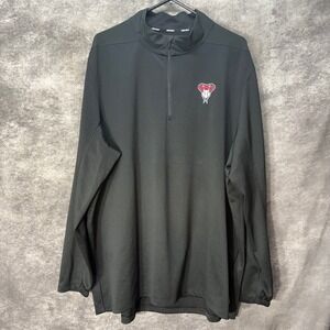 Nike Golf Arizona Diamondbacks 1/4 Zip Pullover Mens XXL Black Old Retro Logo